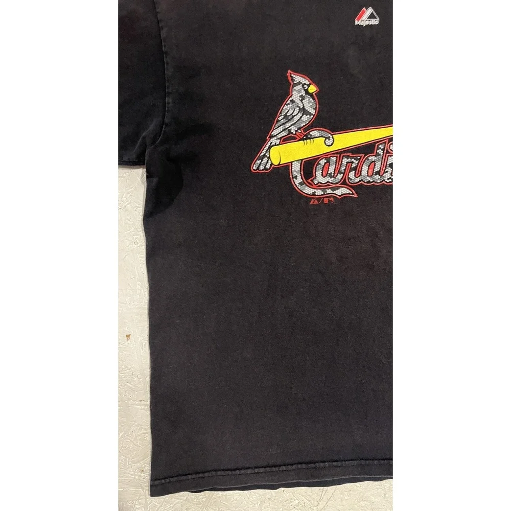 Vintage Y2K Majestic St Louis Cardinals Matt Holliday Shirt‎ Youth XL Mens S
